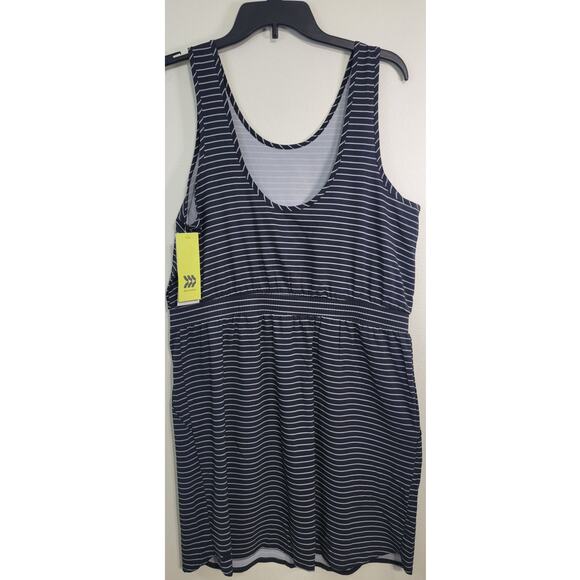 All in Motion Skirt Romper Womens Large Black/White Summer Workout Athletic NWT - Picture 4 of 9